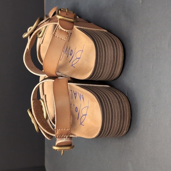 Blow Fish Malibu Munich Brown Woman's Sandals,Size 6. - Picture 4 of 9